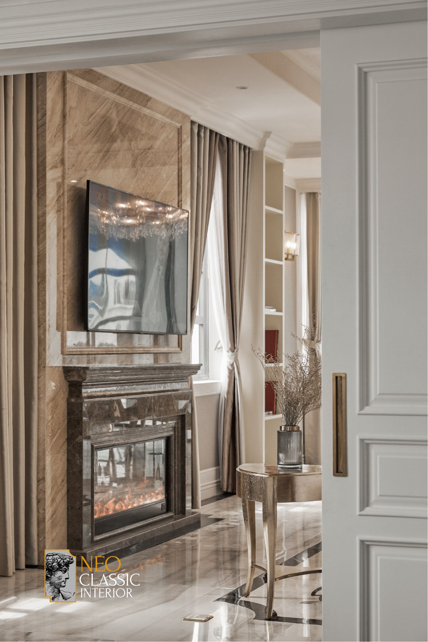 Penthouse Thang Loi Central Hill, Long An, Vietnam | NEO Classic Interior Design-30