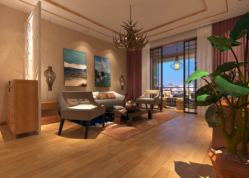 曼金湾高品质室内设计样板房-18