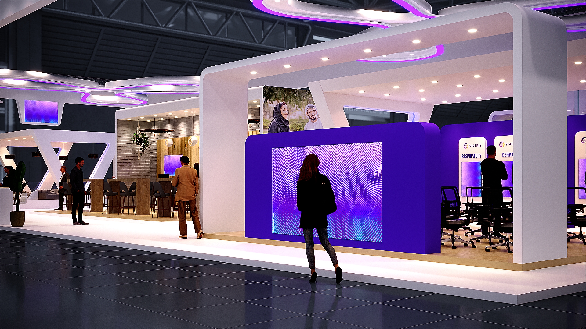 VIATRIS EXHIBITION STAND DESIGN- DUPHAT 2025-5