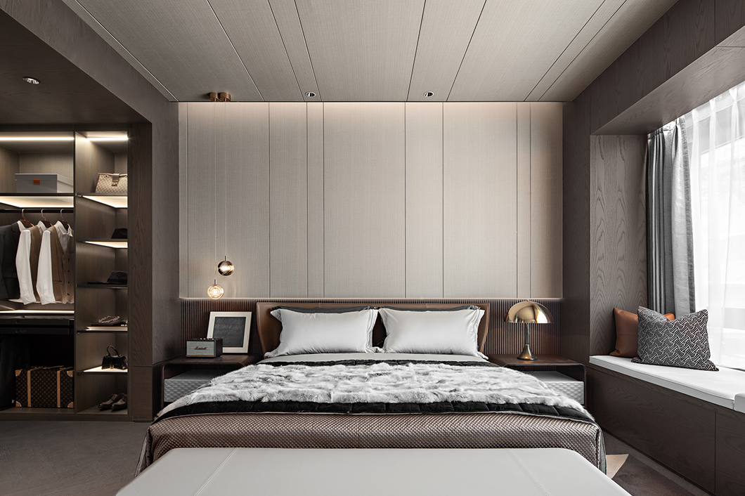 蓝调大平层 · 现代艺术与生活的完美融合丨中国台州丨壹新设计,恩嘉设计-32