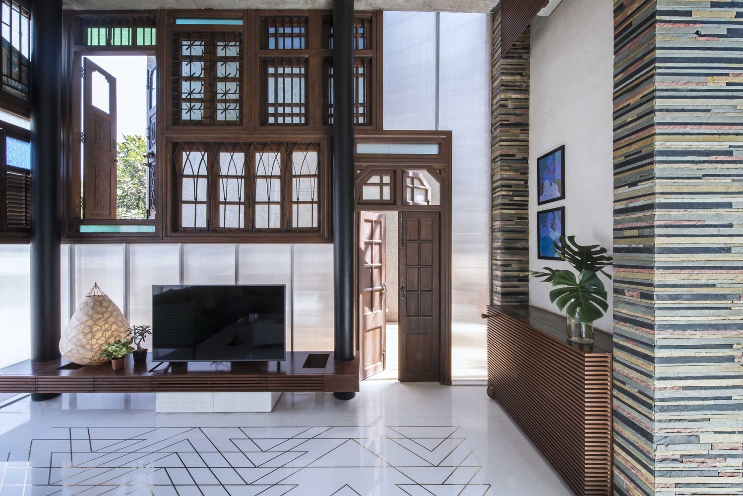 印度马哈拉施特拉邦拼贴别墅-75