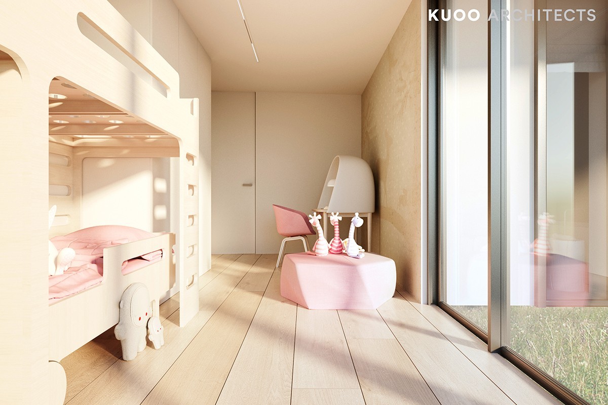 164m² 波兰极简主义海景度假公寓：KUOO ARCHITECTS-10