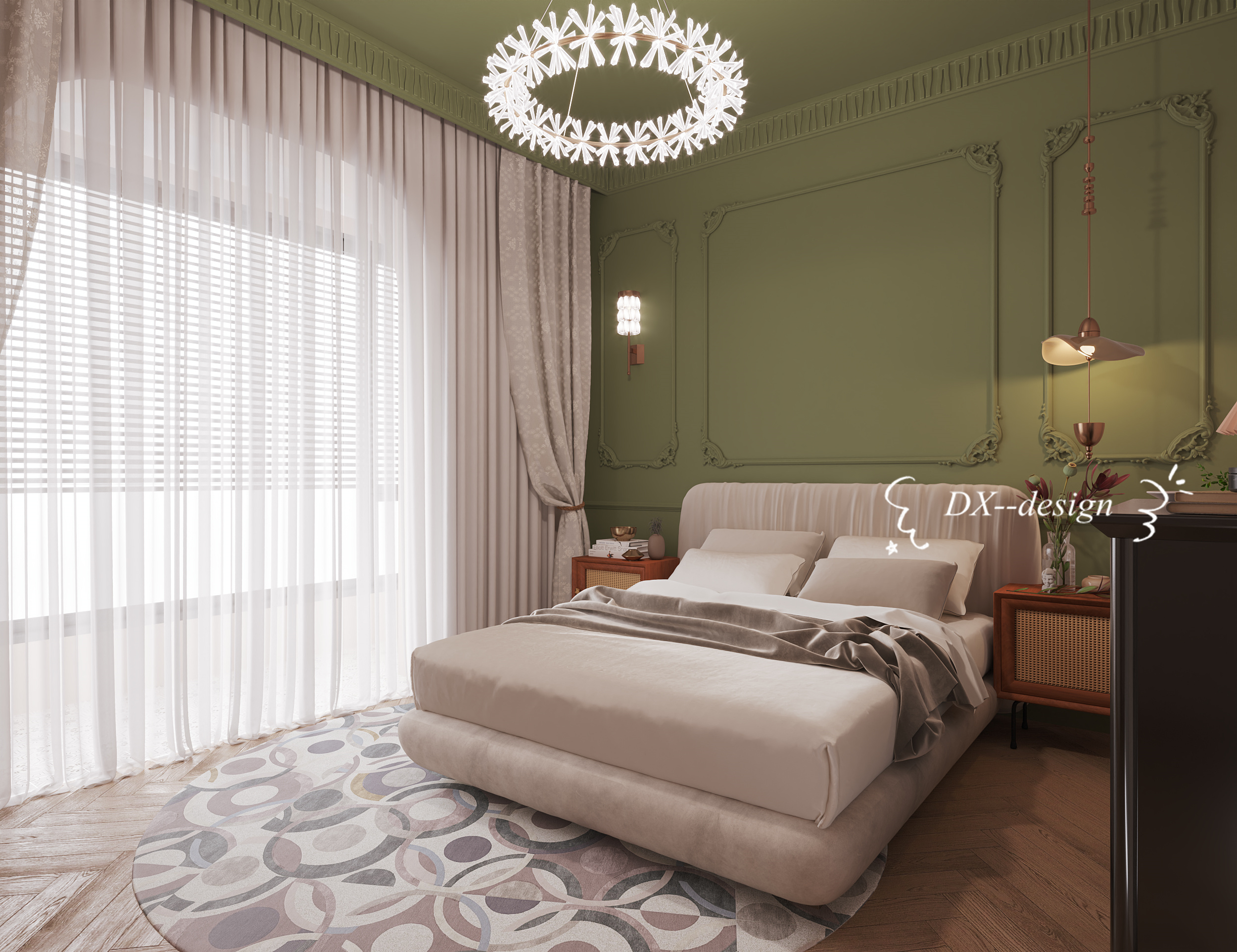 法式复古田园风家居设计丨原创作品-8