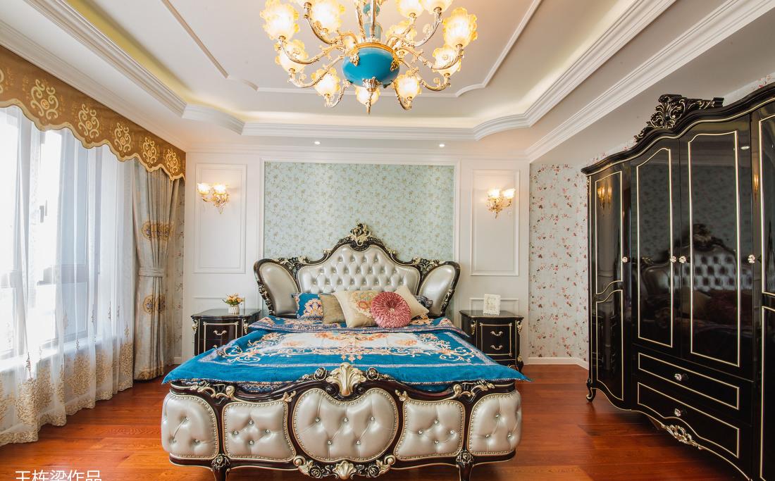 巨华紫光园法式风格样板间-25