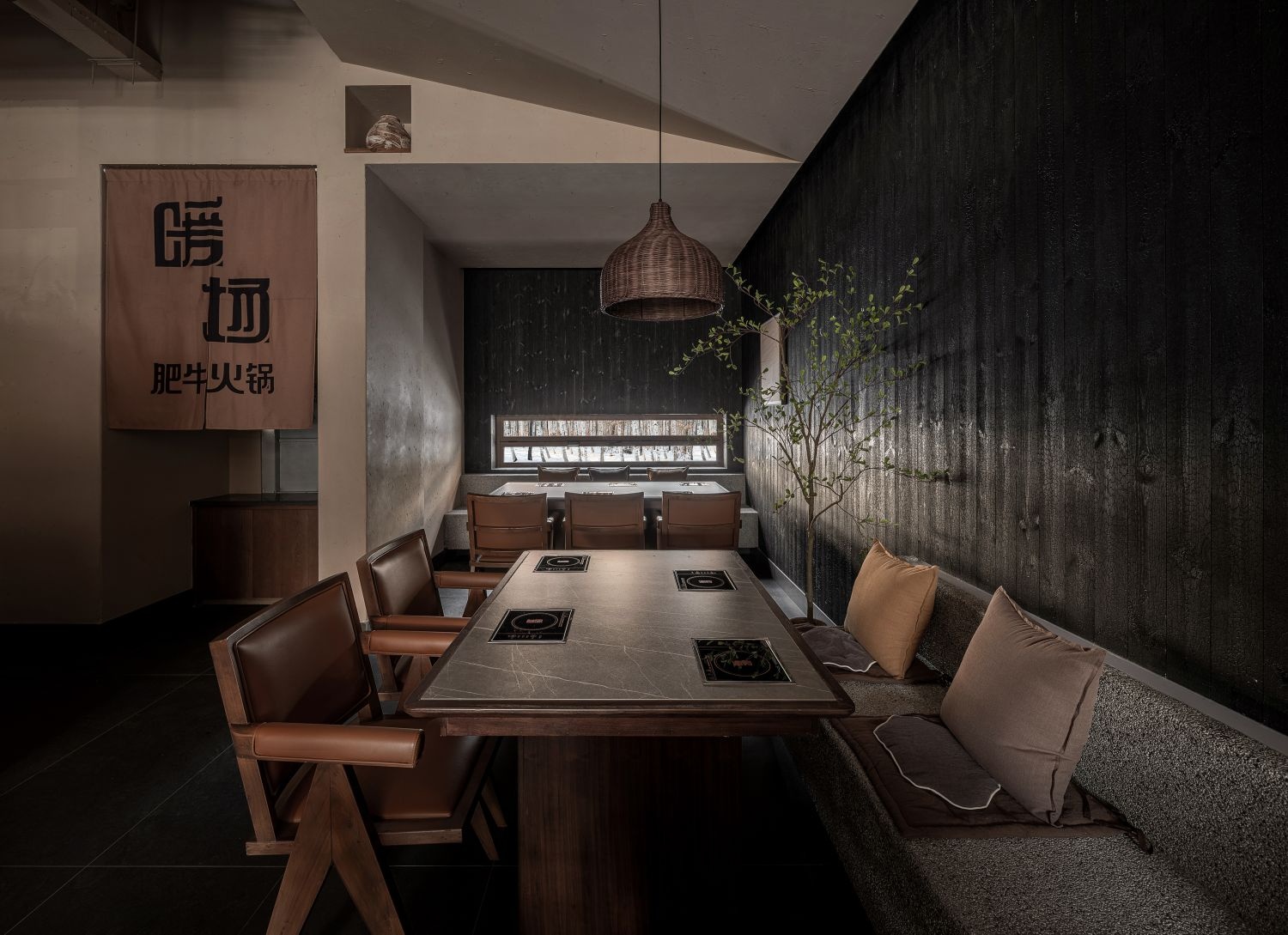 暖场肥牛火锅丨中国沈阳丨尽境空间设计-30
