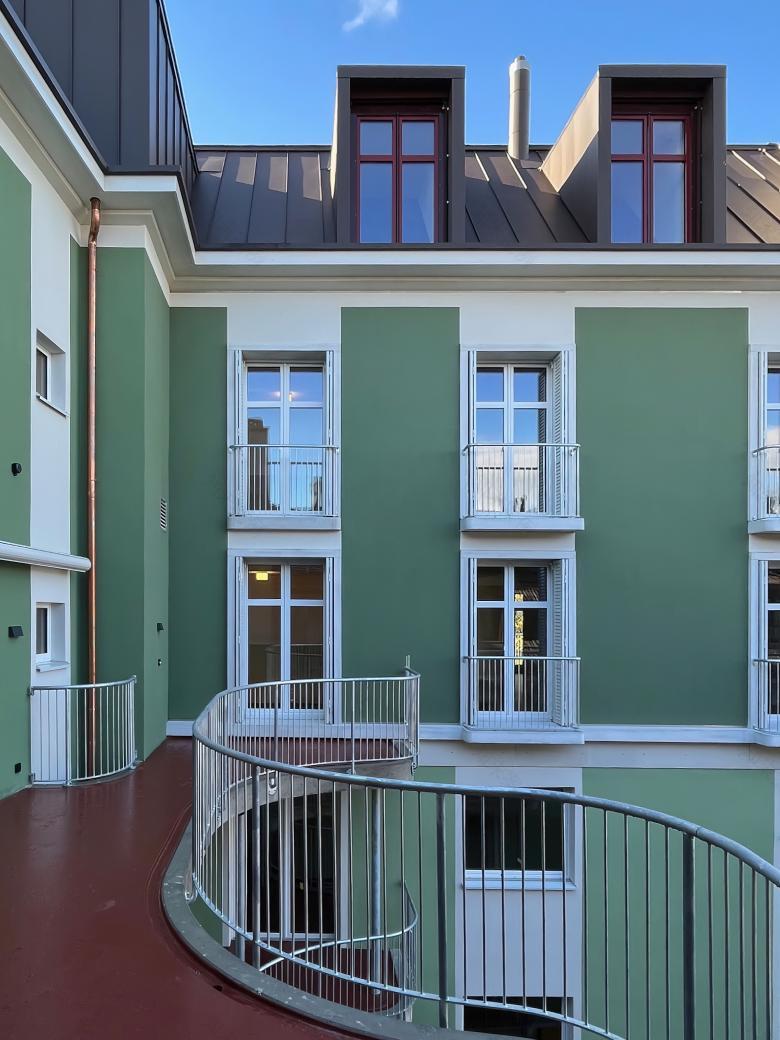 Oliv Brunner Volk Architekten丨Umbau, Renovation und Aufstockung Wohnheim Molkenstrasse丨瑞士-36