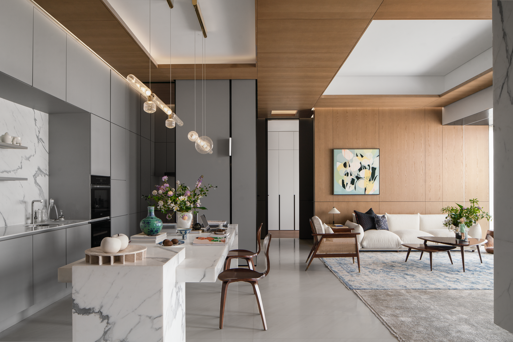 南昌中天·江湾天地 200 户型丨中国南昌丨WED 中熙设计事务所-7