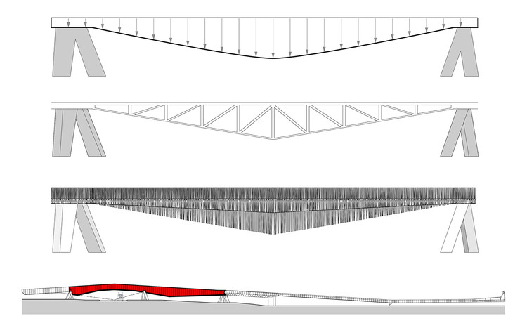 Tanderrum Pedestrian Bridge  John Wardle Architects  + NADAAA + Oculus-23