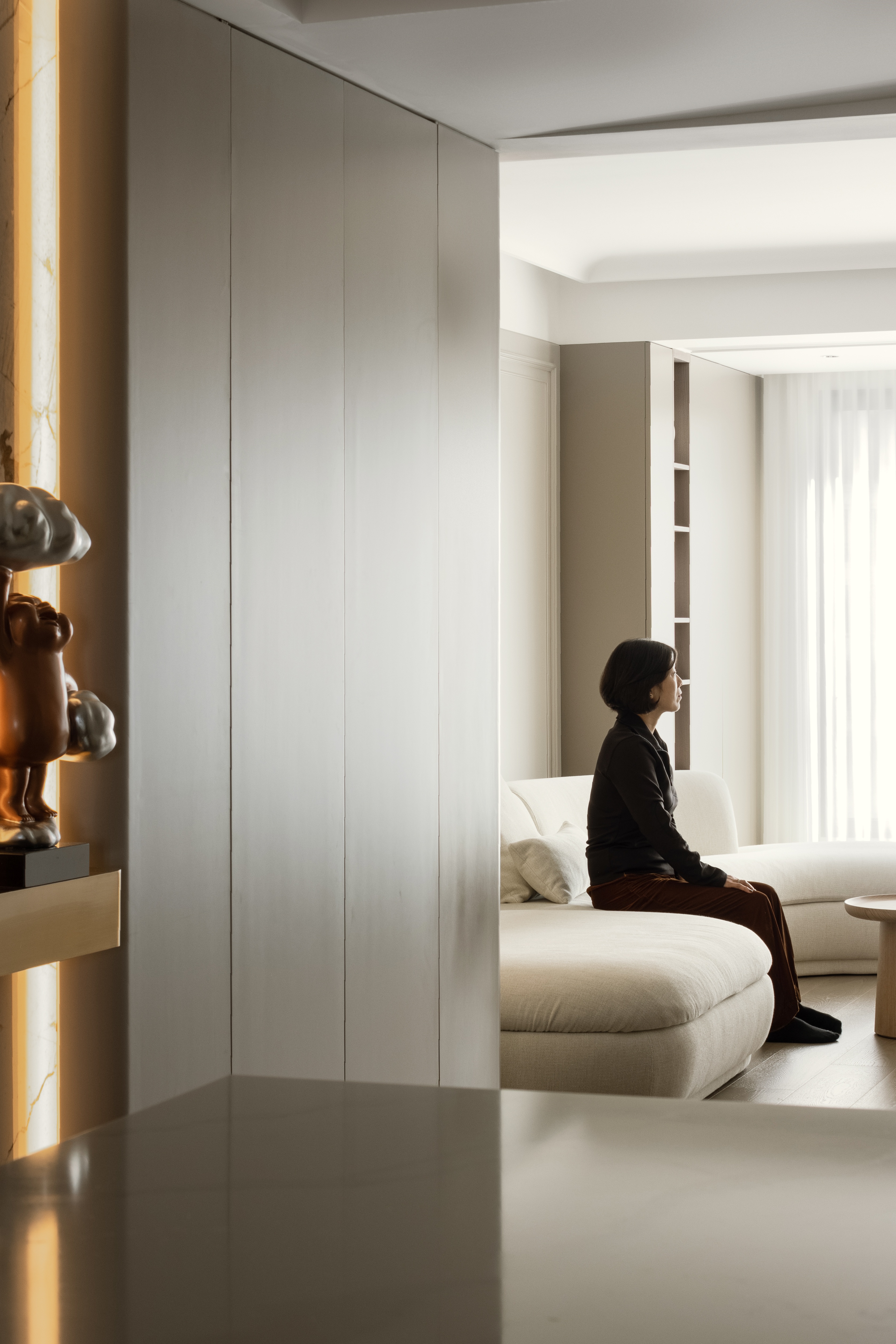 169m2 现代奶油风跃层设计丨中国温州丨陈振国-21