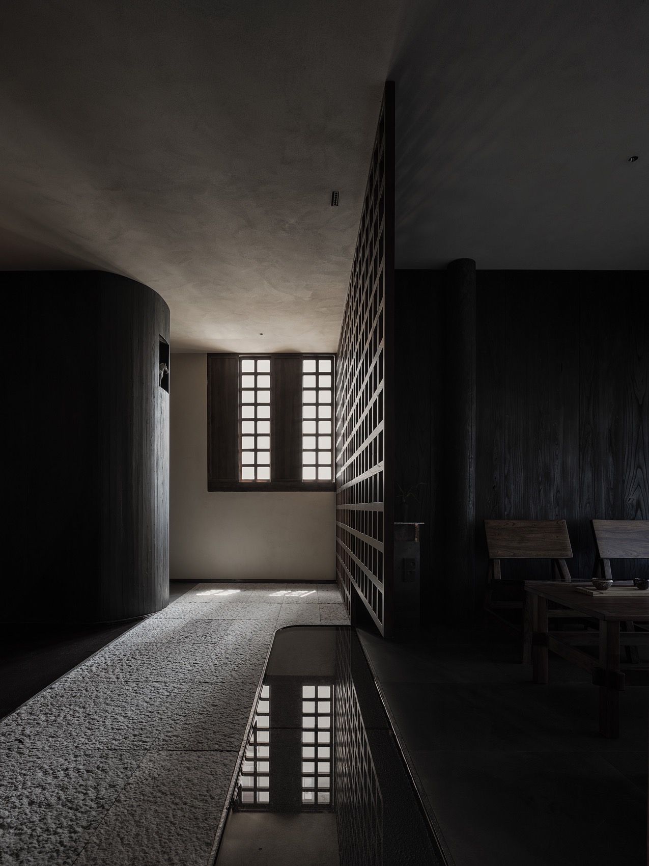 内观山河·岚洱茶事丨中国西安丨仝屿建筑空间设计-19