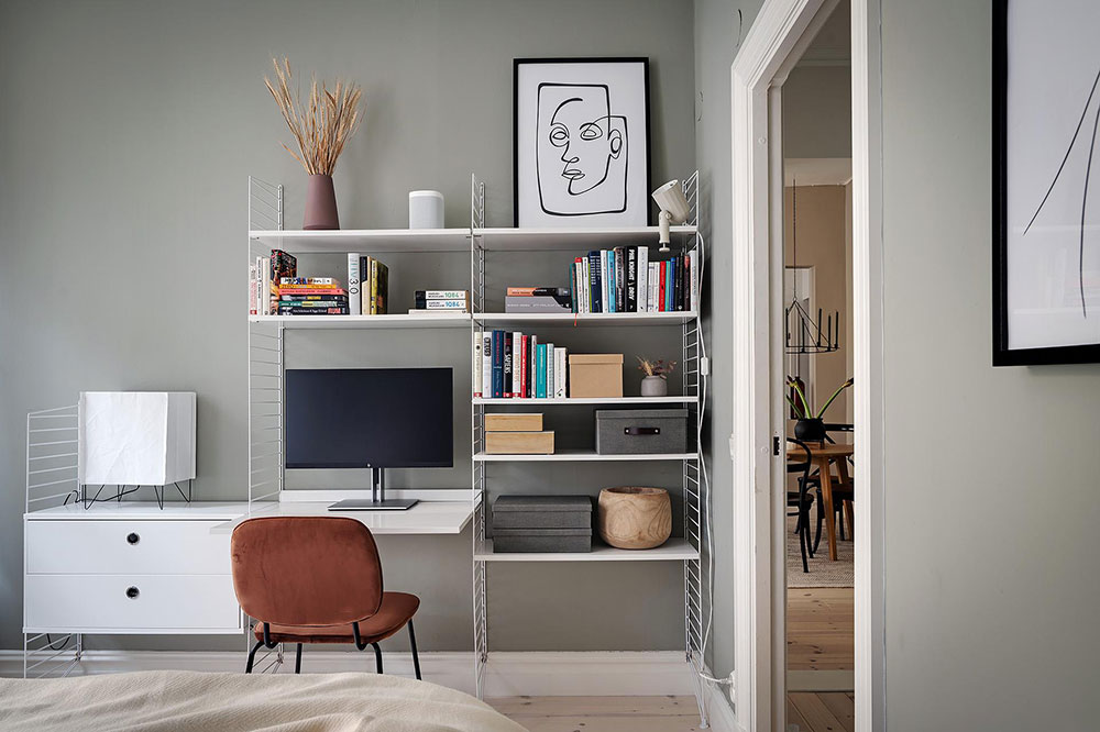 美丽的斯堪的纳维亚公寓-22