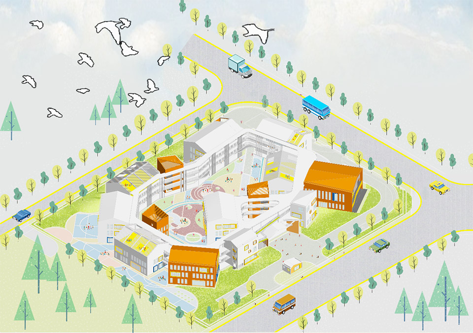 义乌宗泽36班幼儿园丨中国浙江丨九米设计-50