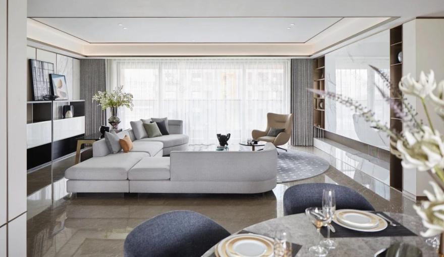 天一晓著 HIDDEN LUXURY 样板房丨中国宁波丨卡纳设计.上海-23