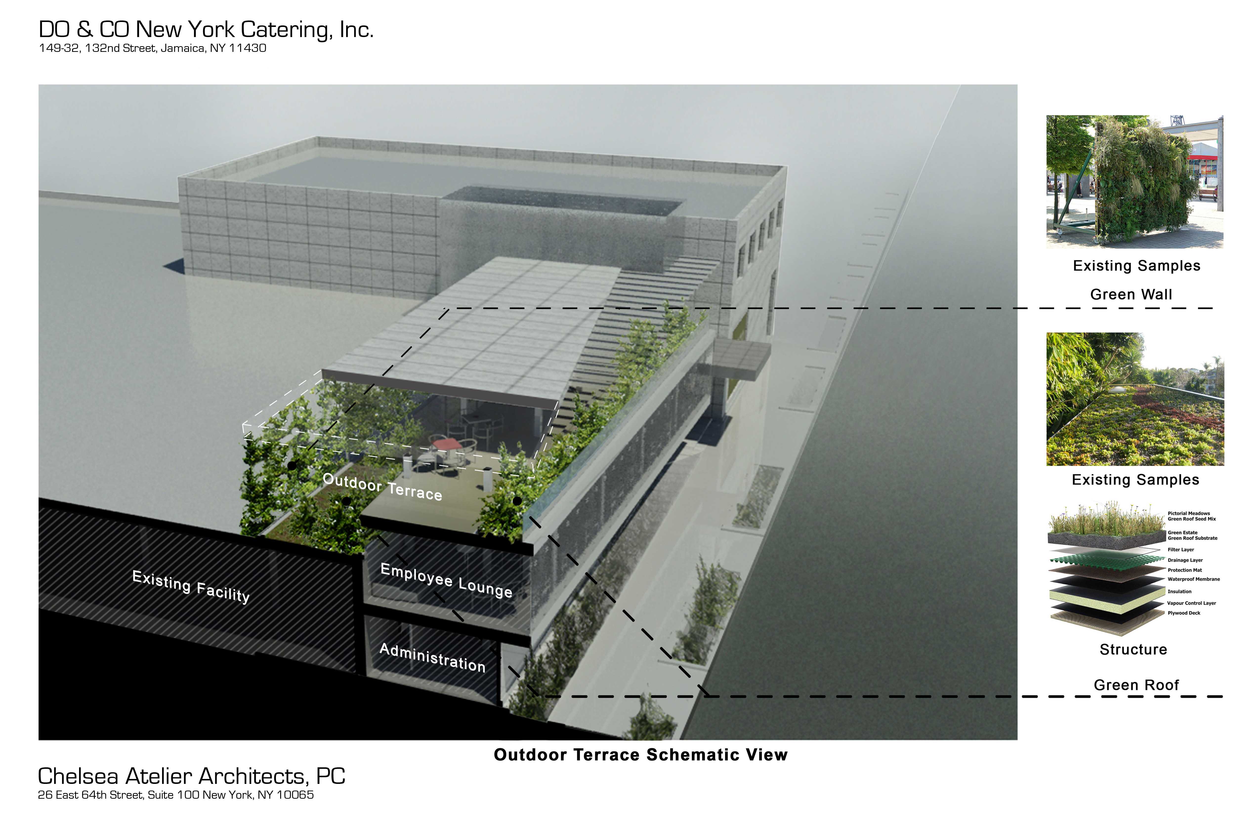纽约皇后区 DO&CO 餐饮工厂扩建,室内设计瞩目-10