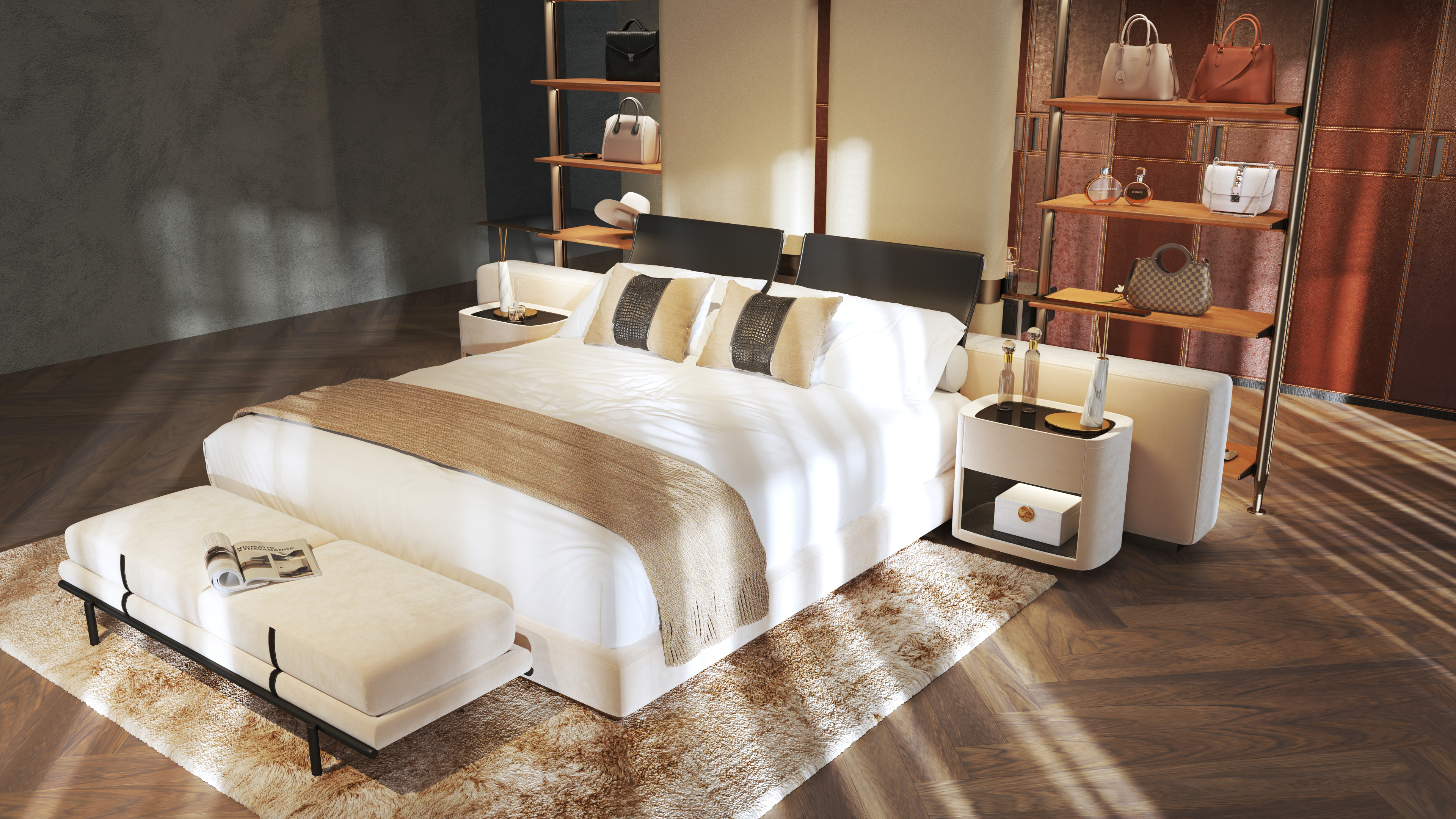 Concept Walk in closet 2-4