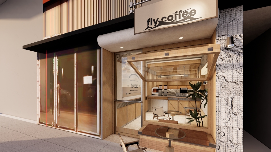 斐跃咖啡国泰中心店丨中国南京丨盒子构造(南京)设计咨询有限公司-8