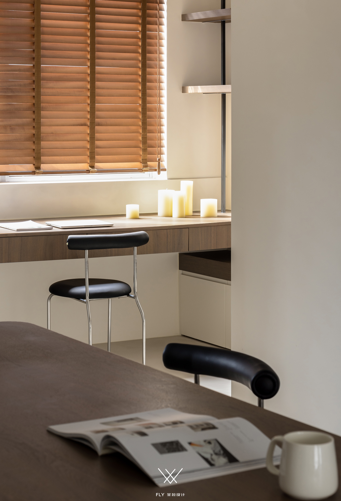 125㎡现代极简风家居设计-39