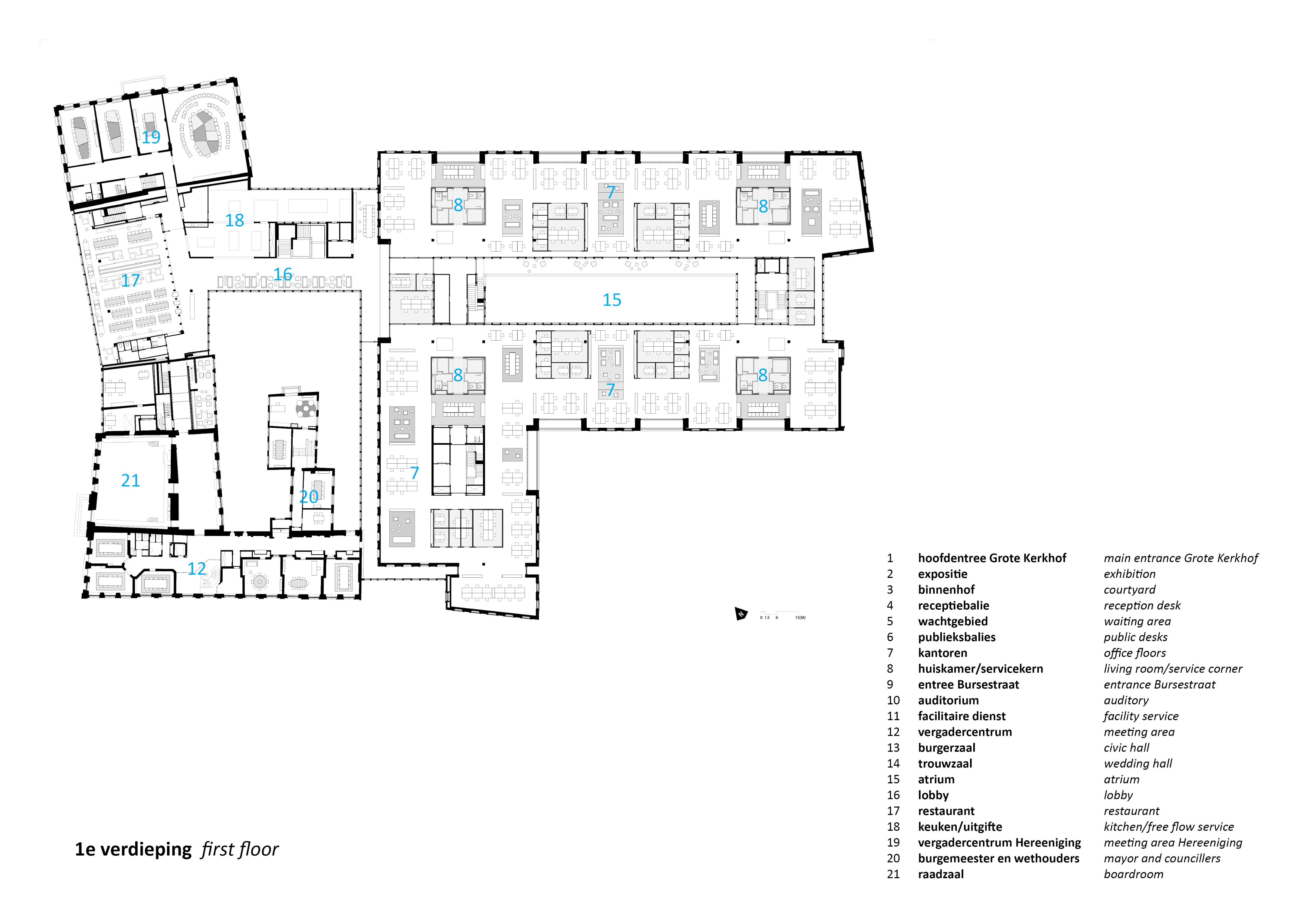 荷兰 Deventer 市政厅 Quarter 室内设计解读-20