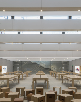 苹果广场 Piazza Liberty丨福斯特建筑事务所