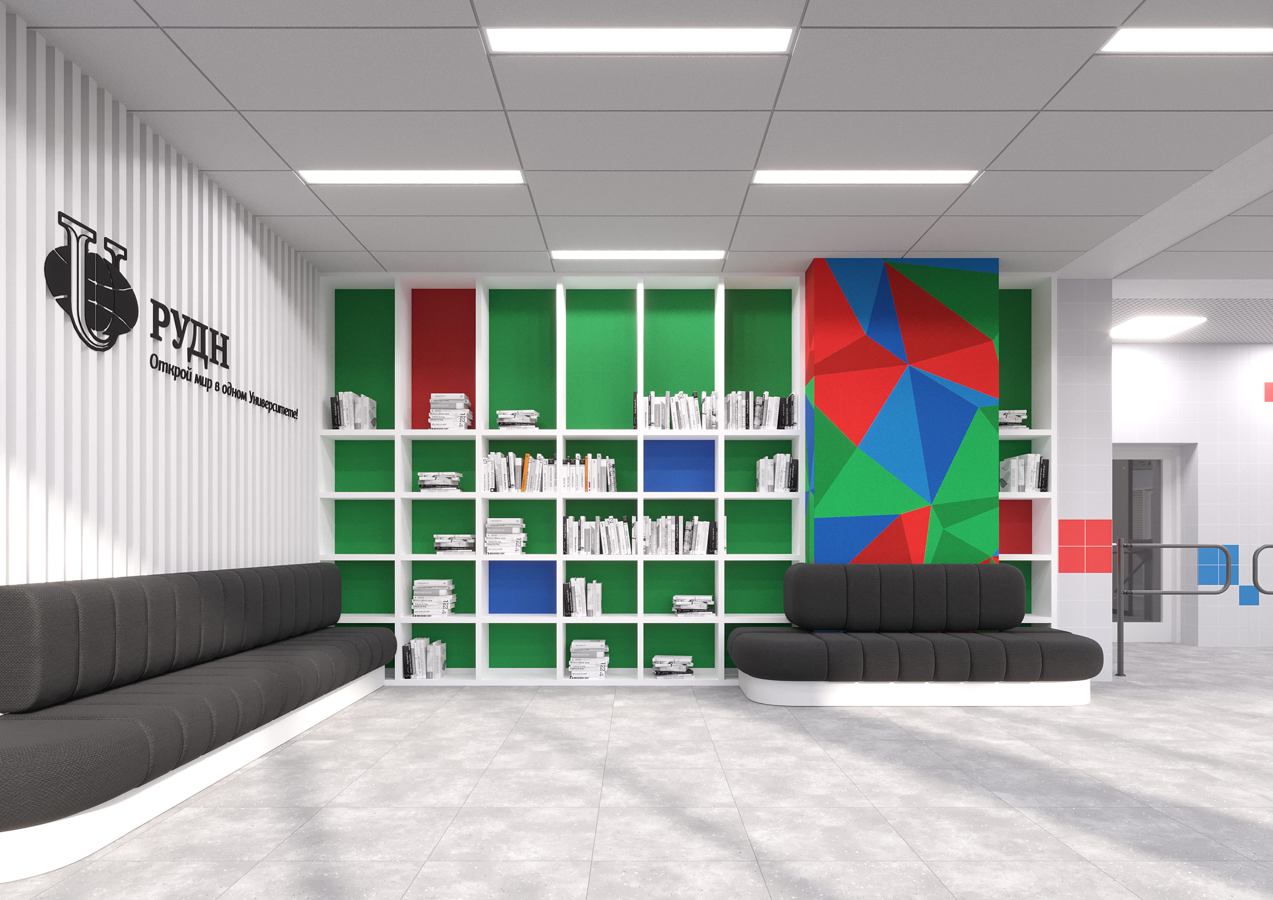 宿舍门厅设计丨俄罗斯莫斯科丨ЕвроПроект-8