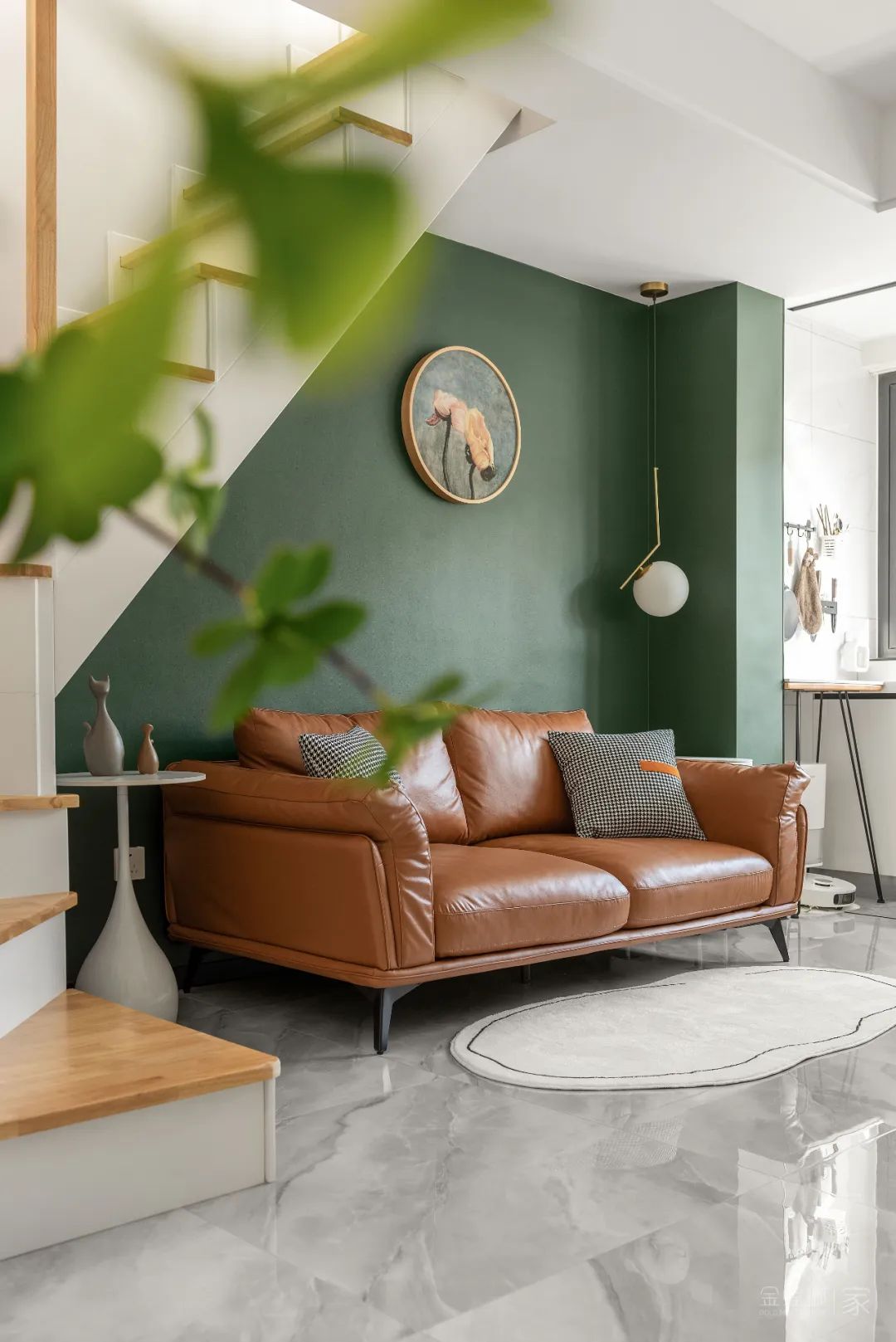 虞景园现代风设计丨金螳螂家常熟店-10