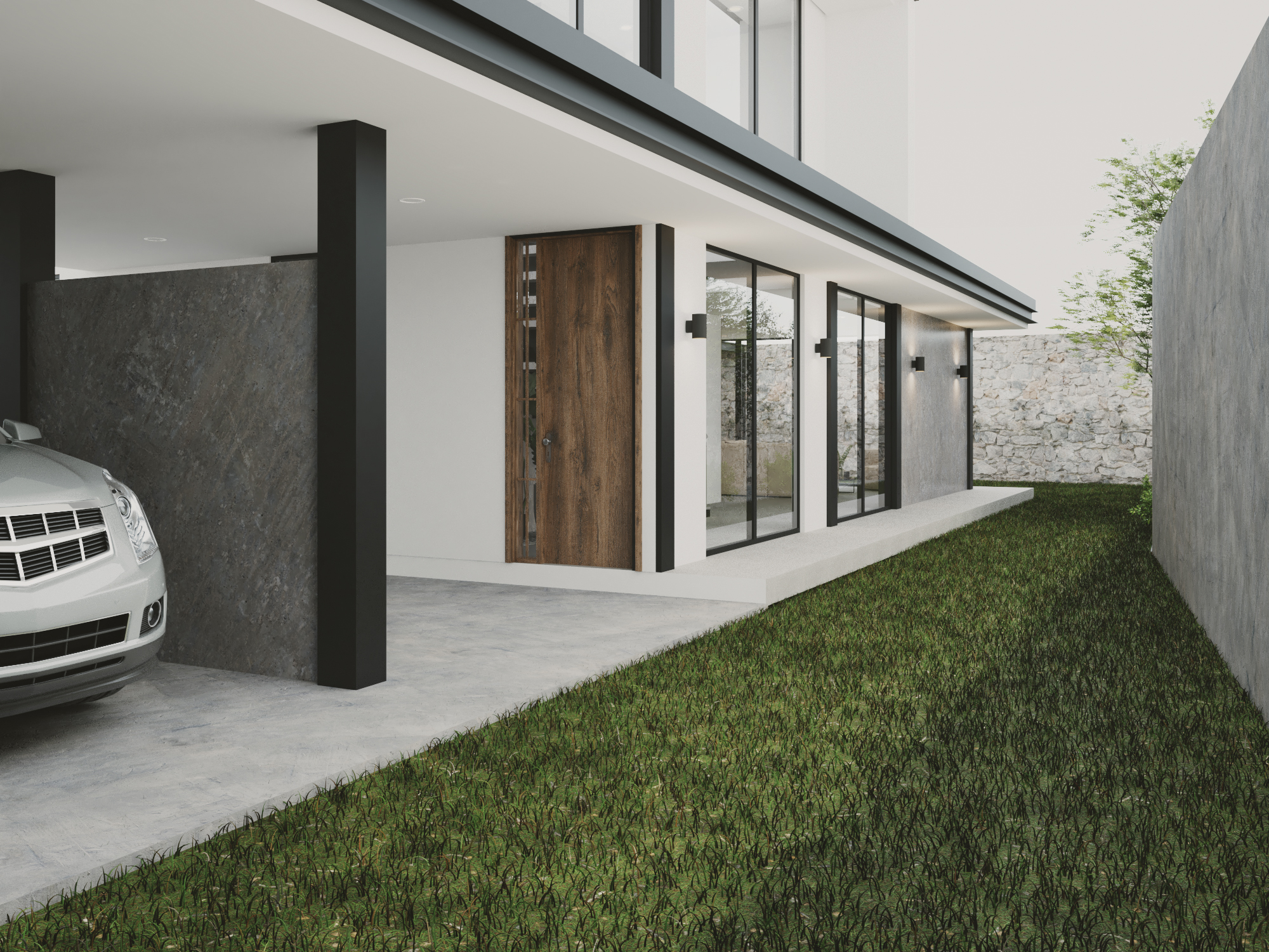 VIVIENDA G  B独栋住宅建筑与室内设计项目-6