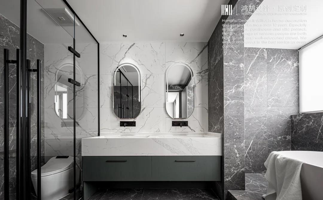 极简美学 · 350㎡底复空间的精致改造-39