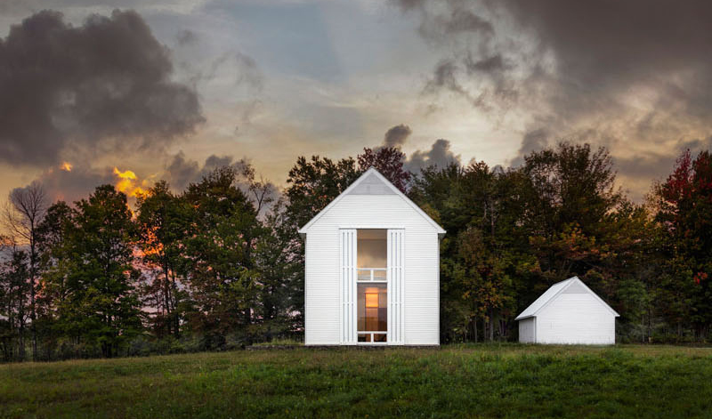 宾夕法尼亚带卷帘遮阳篷的现代农舍丨美国宾夕法尼亚丨Cutler Anderson Architects-24