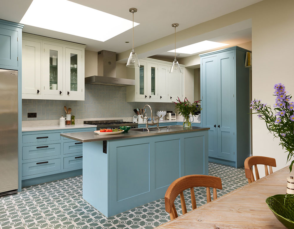 伦敦清新田园家庭住宅设计-21