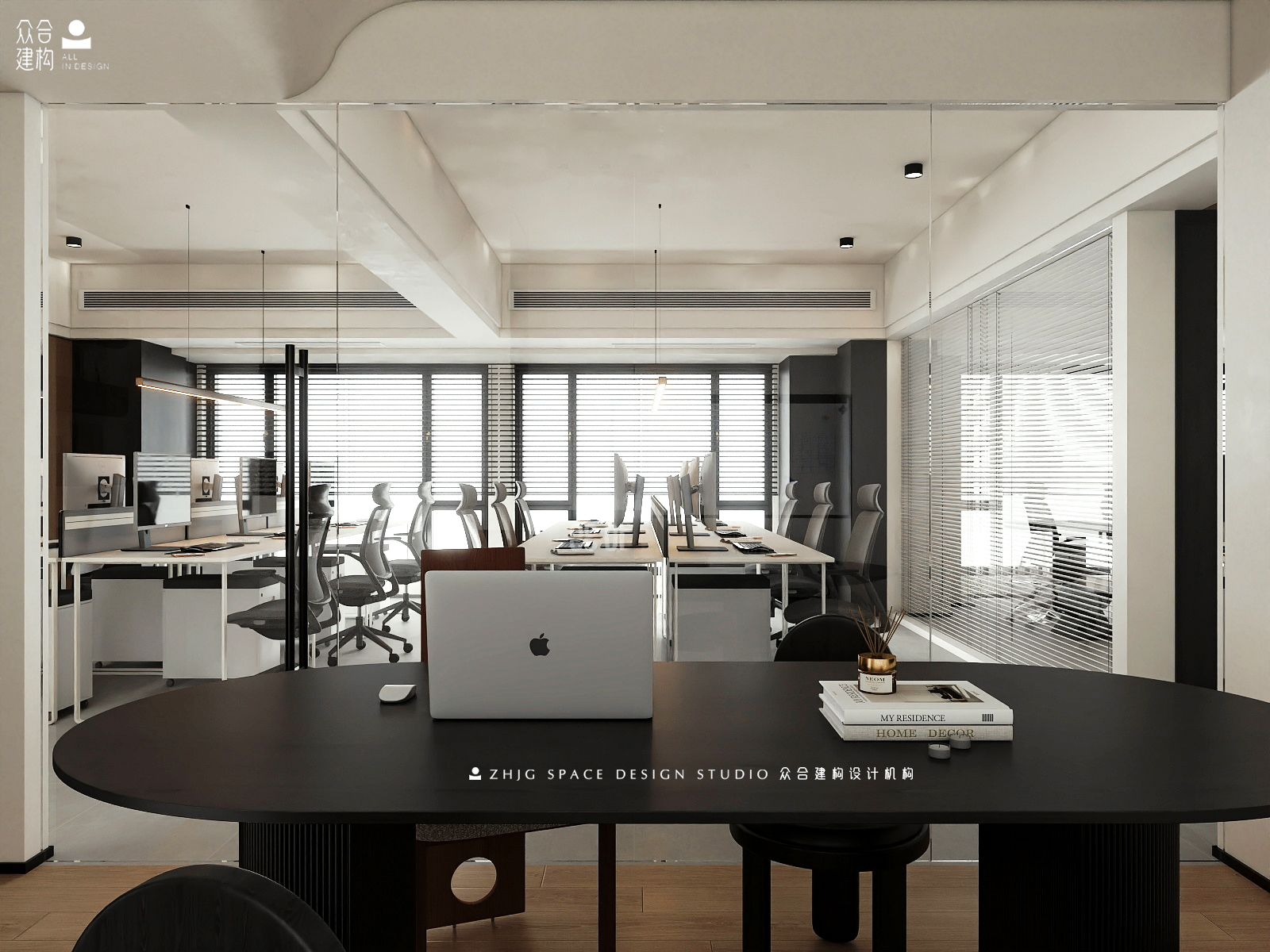 众合建构｜湘江峰汇办公室-8