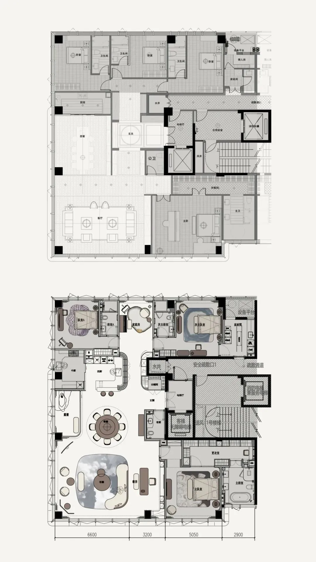 370㎡艺术豪宅，顶奢的魅力无可替代！丨邱德光-3