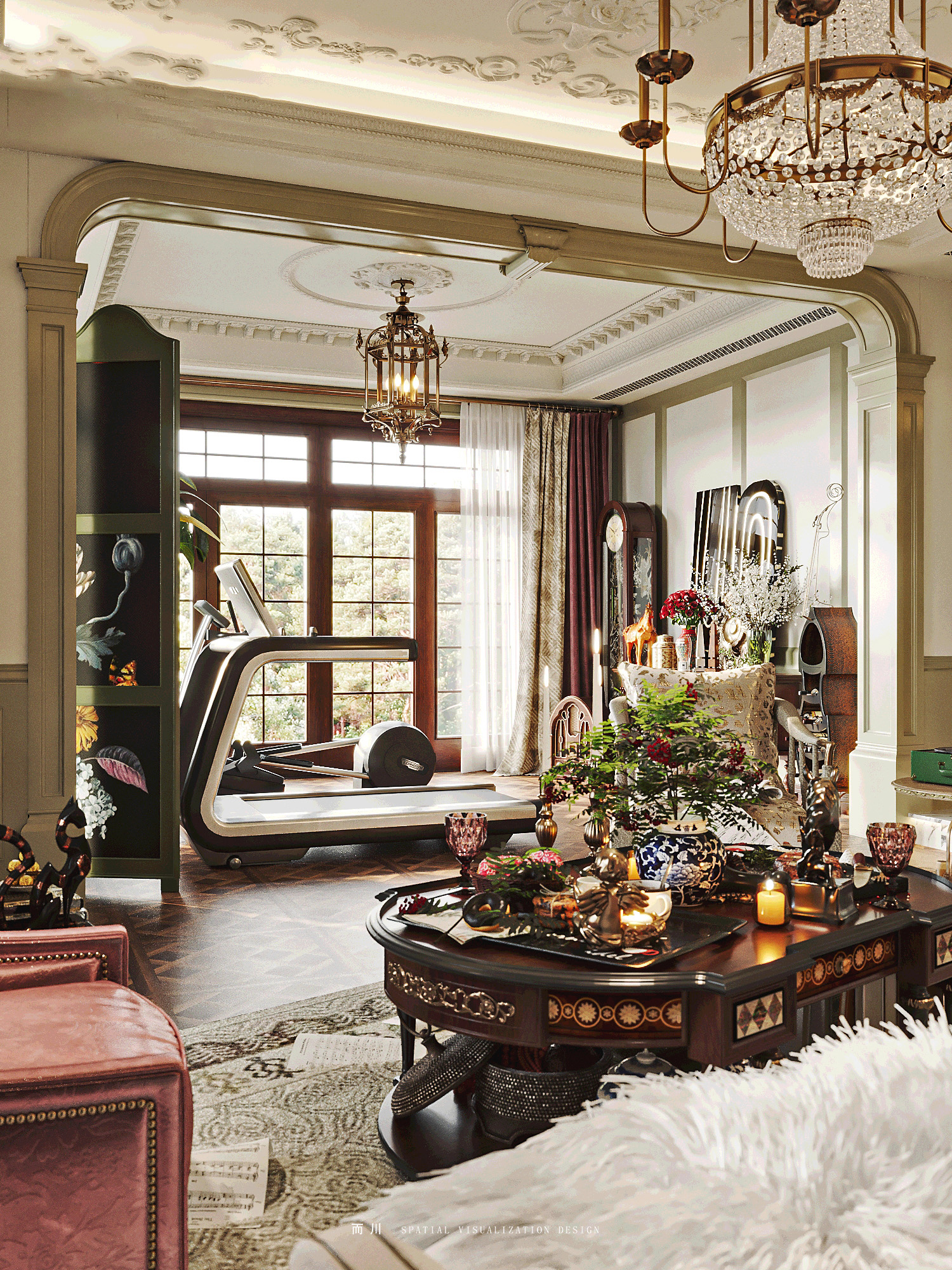 美式复古（壹）丨魔方空间设计-37