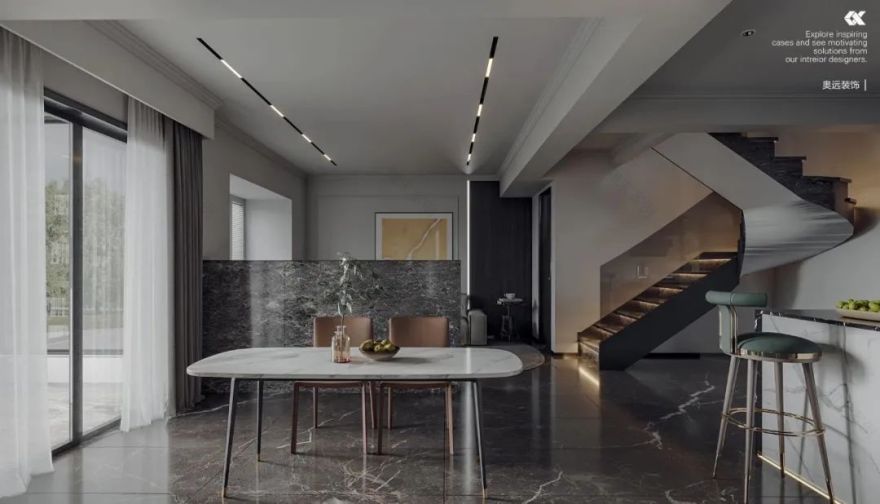 半岛跃府 | 现代简法风,法式浪漫与现代极简的完美融合-15