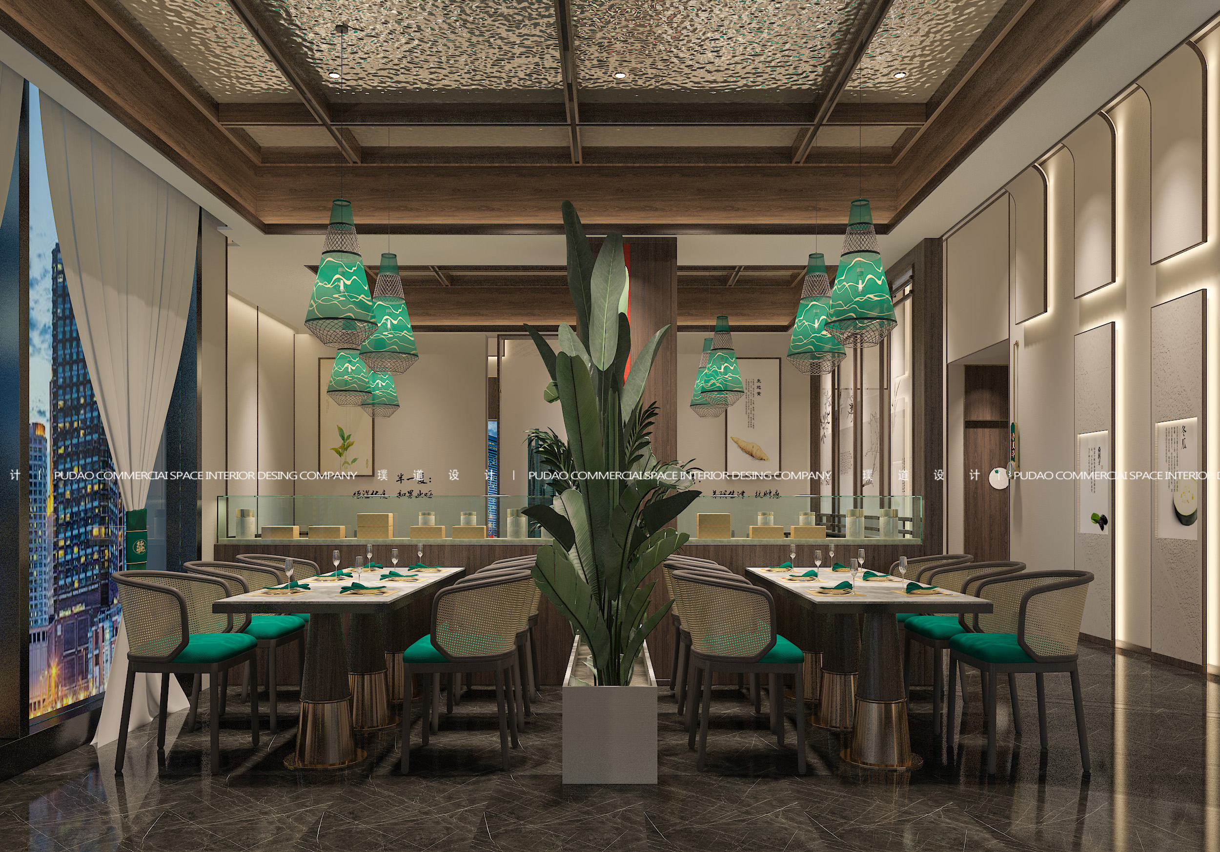 原创设计‖纤侬臻膳美学馆餐厅-7