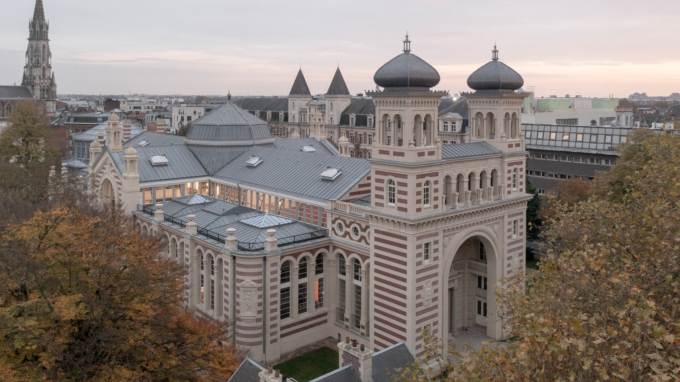 Palais Rameau展览厅翻新项目丨法国里尔丨Atelier 9.81和Perrot & Richard-0