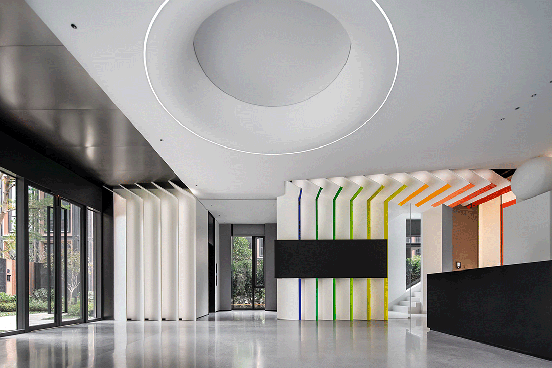 杭州潜阳科技营销中心云起办公楼室内设计丨中国杭州丨杭州震霆空间设计有限公司-17