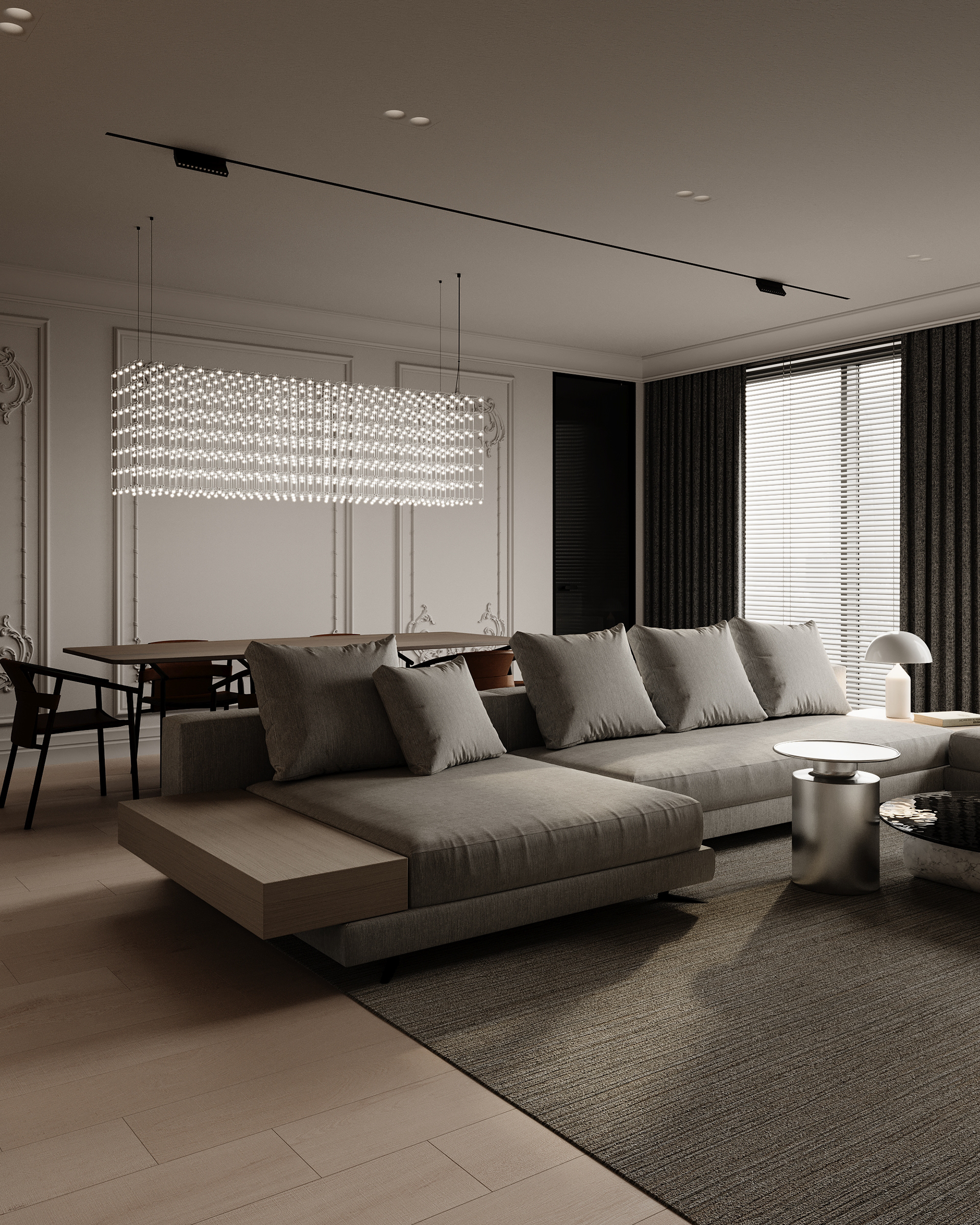 Kitchen–Living Room-1