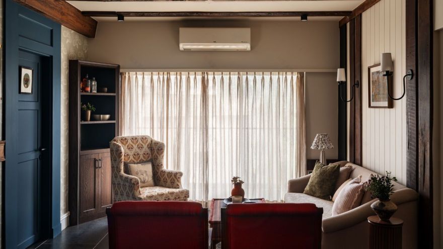 Mumbai公寓改造为英式乡村风住宅丨印度丨孟买Olive Roof,创始人Shraddha Shah-2