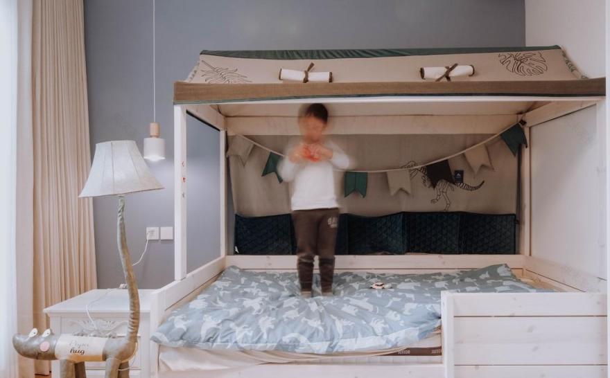 北京 230㎡现代简约别墅,灵动空间与生活温柔相拥-14