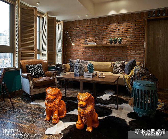 30万元三居100平米装修案例·效果图  美述  東巷-14