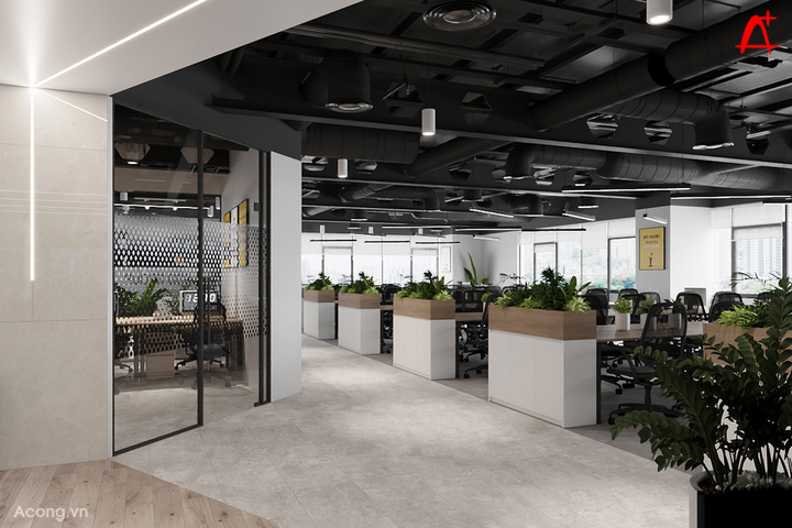 河内SGO北方公司办公室室内设计项目丨越南河内丨acong.vn（未明确公司名）-61