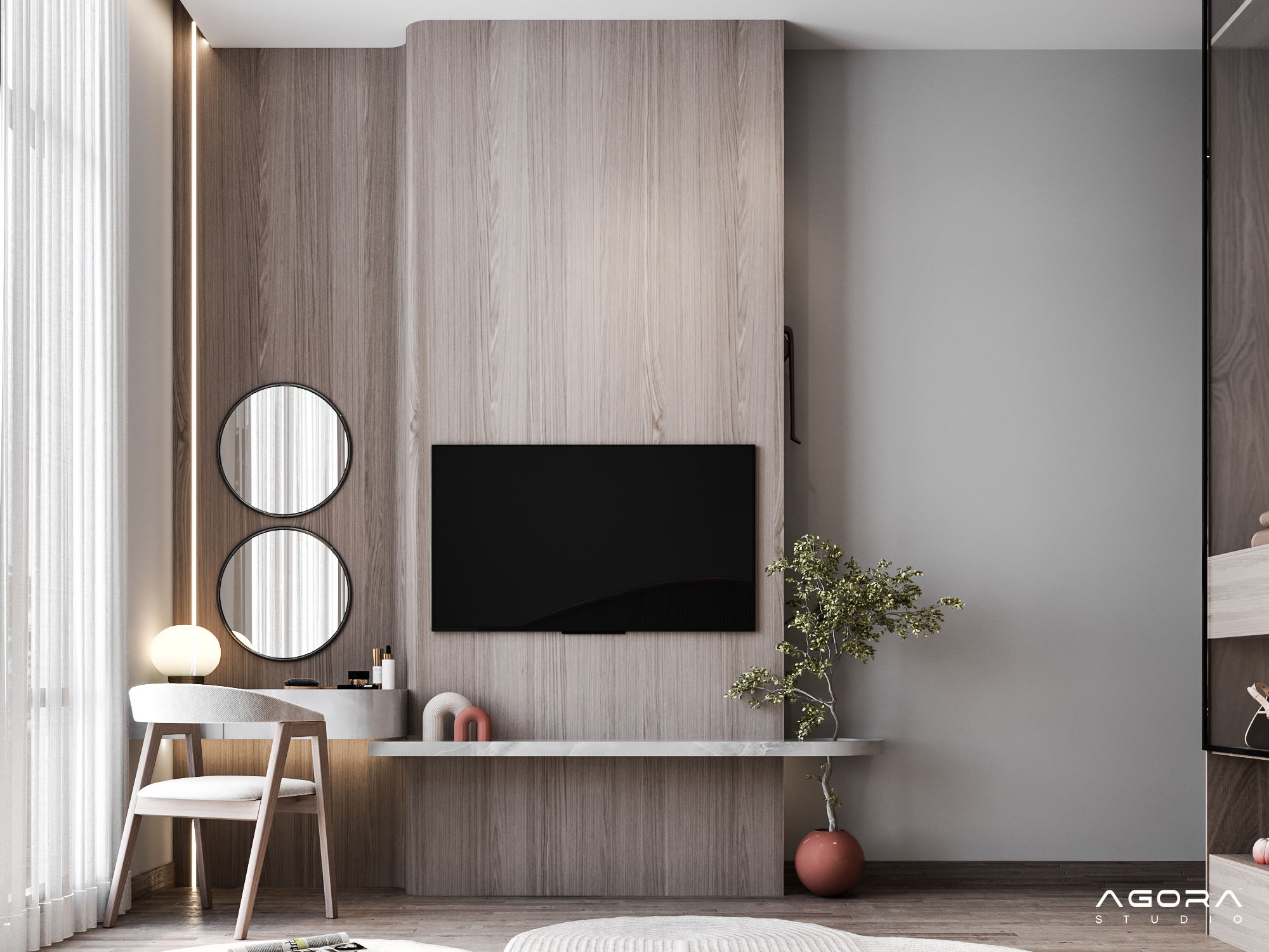 The Perfect Touch · 现代双人卧室丨沙特阿拉伯-6