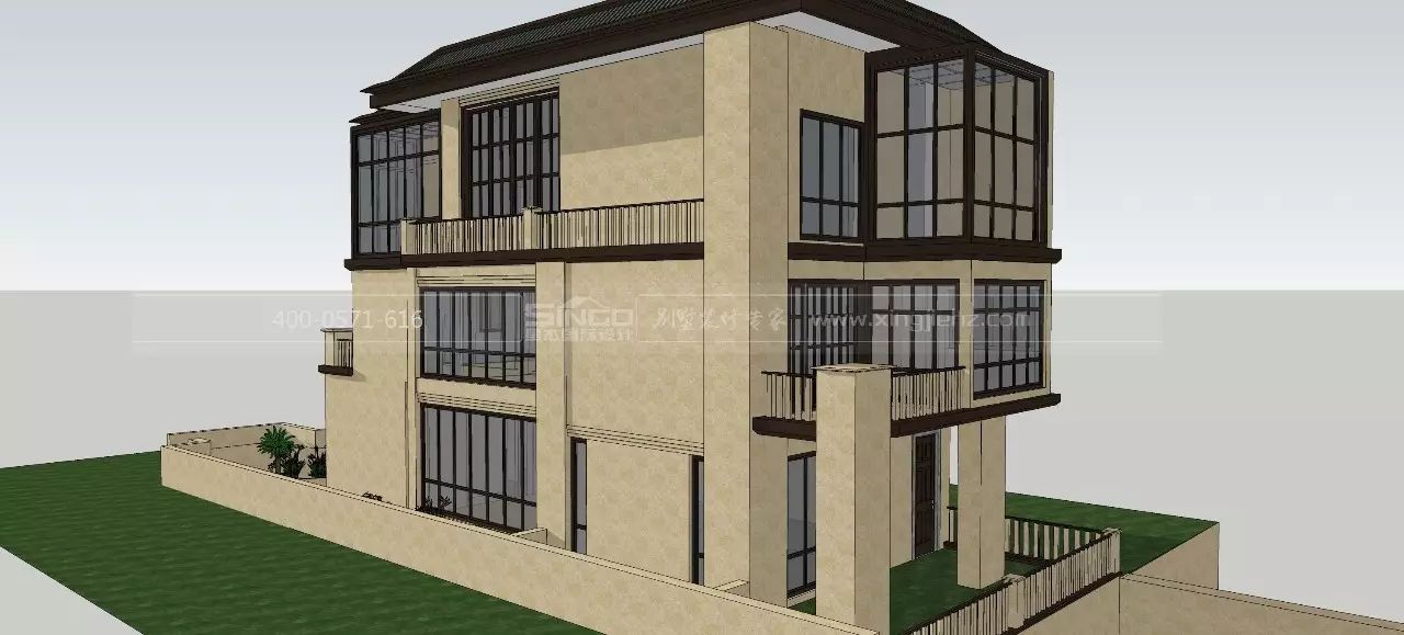 简美风格 | 莱蒙水榭山案例赏析-21