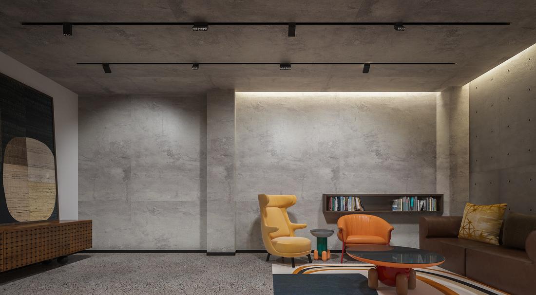 自然田园风侘寂别墅设计-14