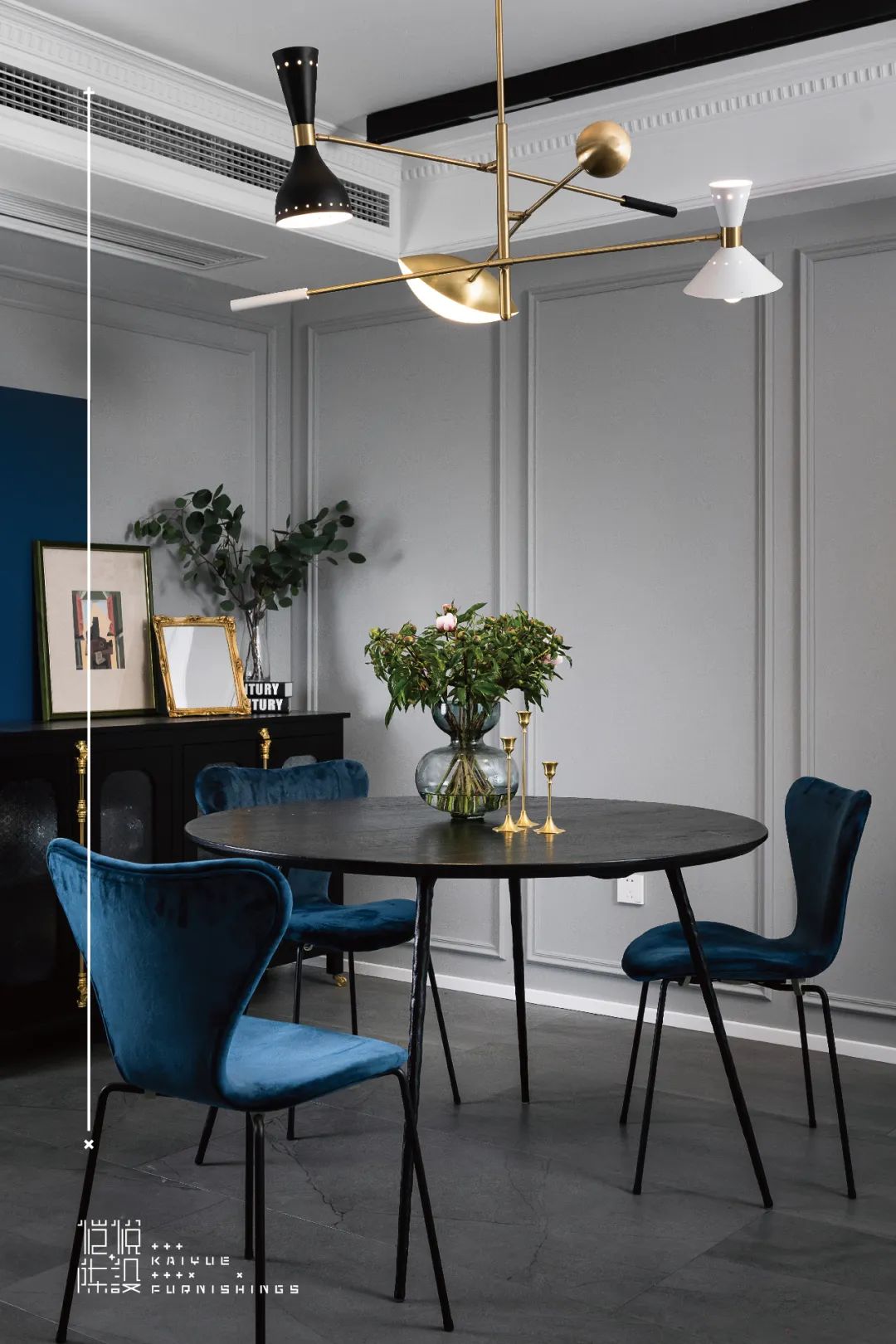 翠湖天地 140 平现代法式家居-45