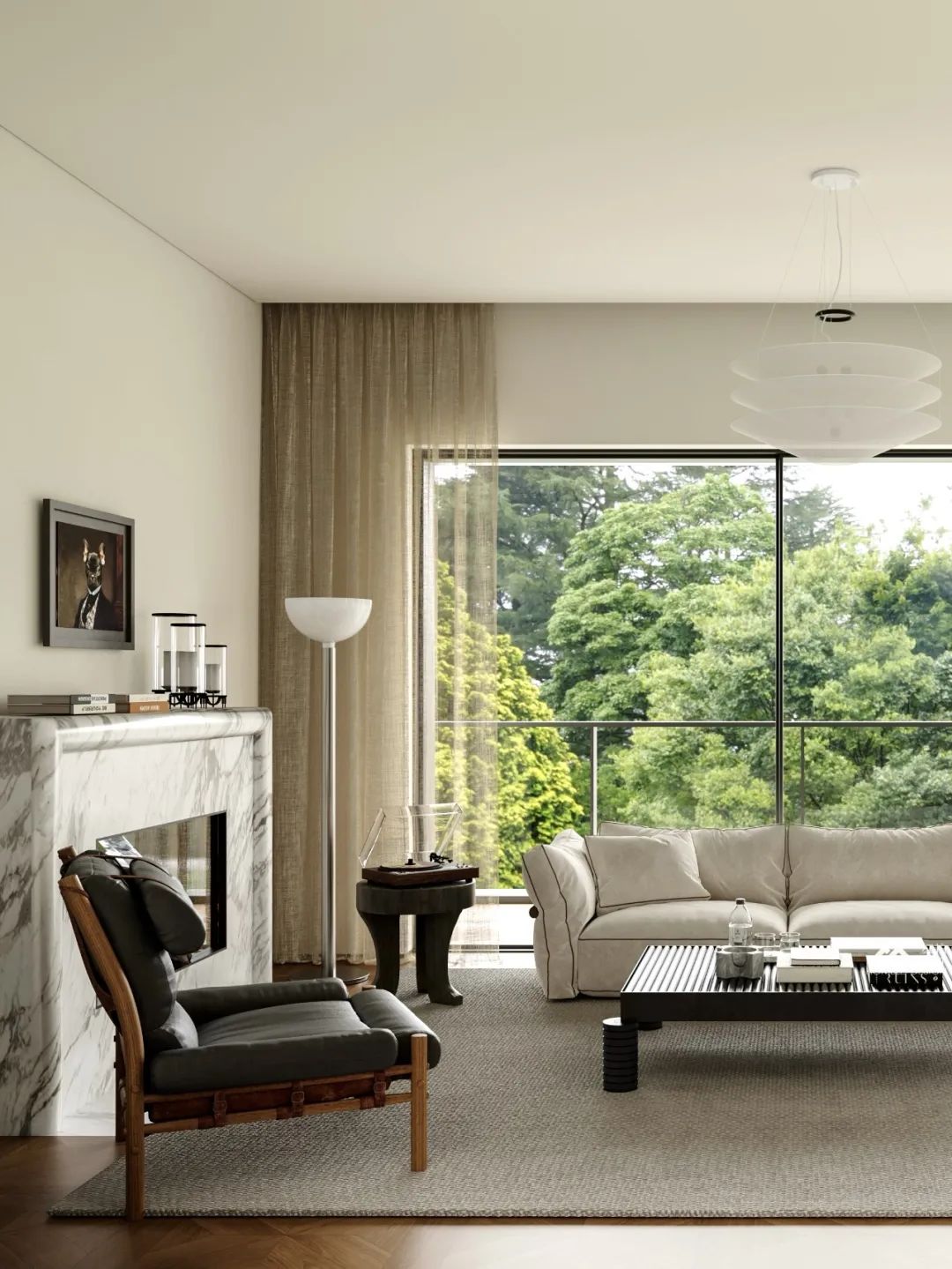 HOMBLE · 240㎡治愈系山景大平层设计丨中国深圳丨HOMBLE红柏设计-0