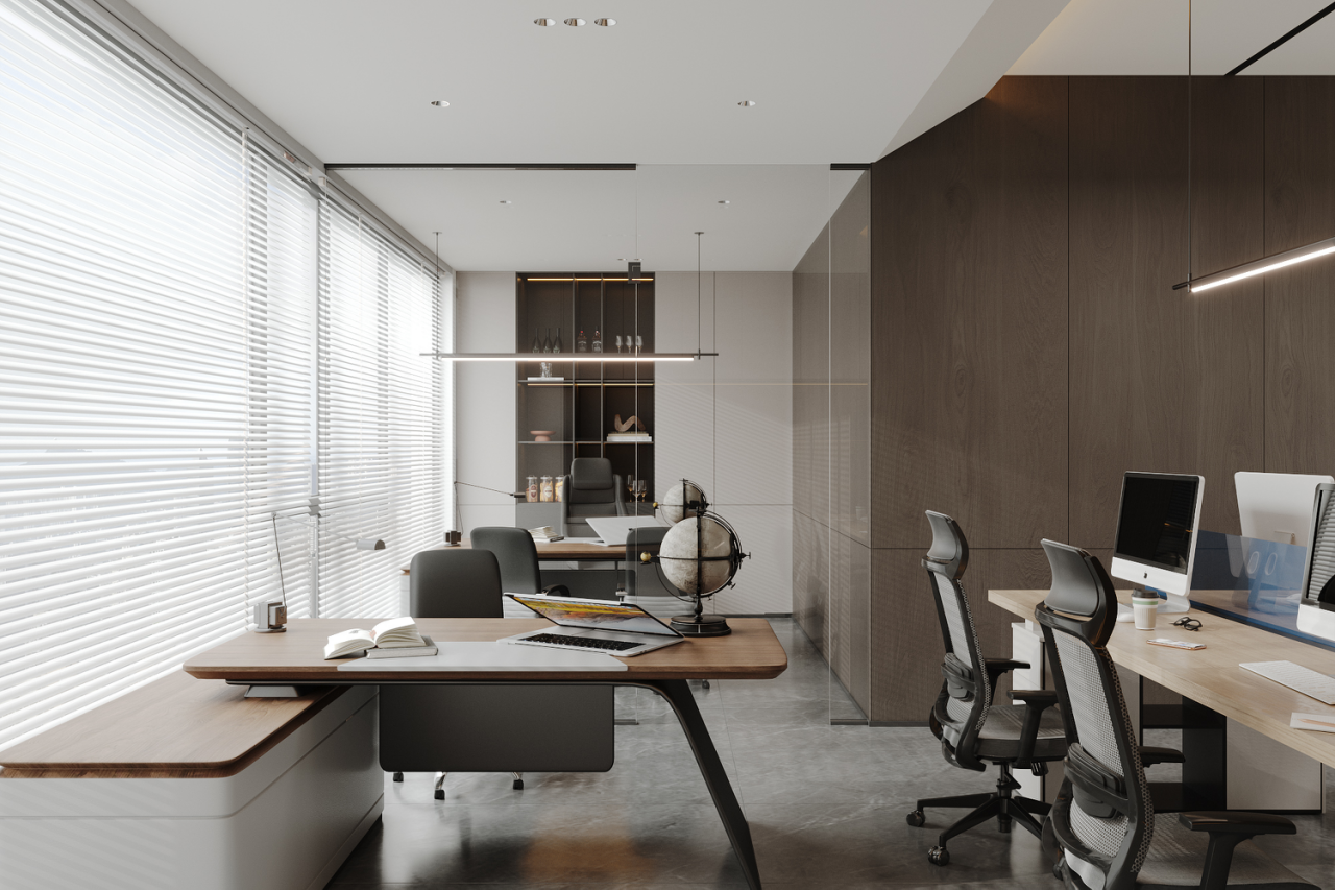 临雅奢意空间韵味办公空间设计-7