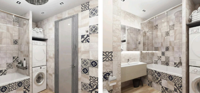 “двушки”的斯堪的纳维亚简约风格装修-26