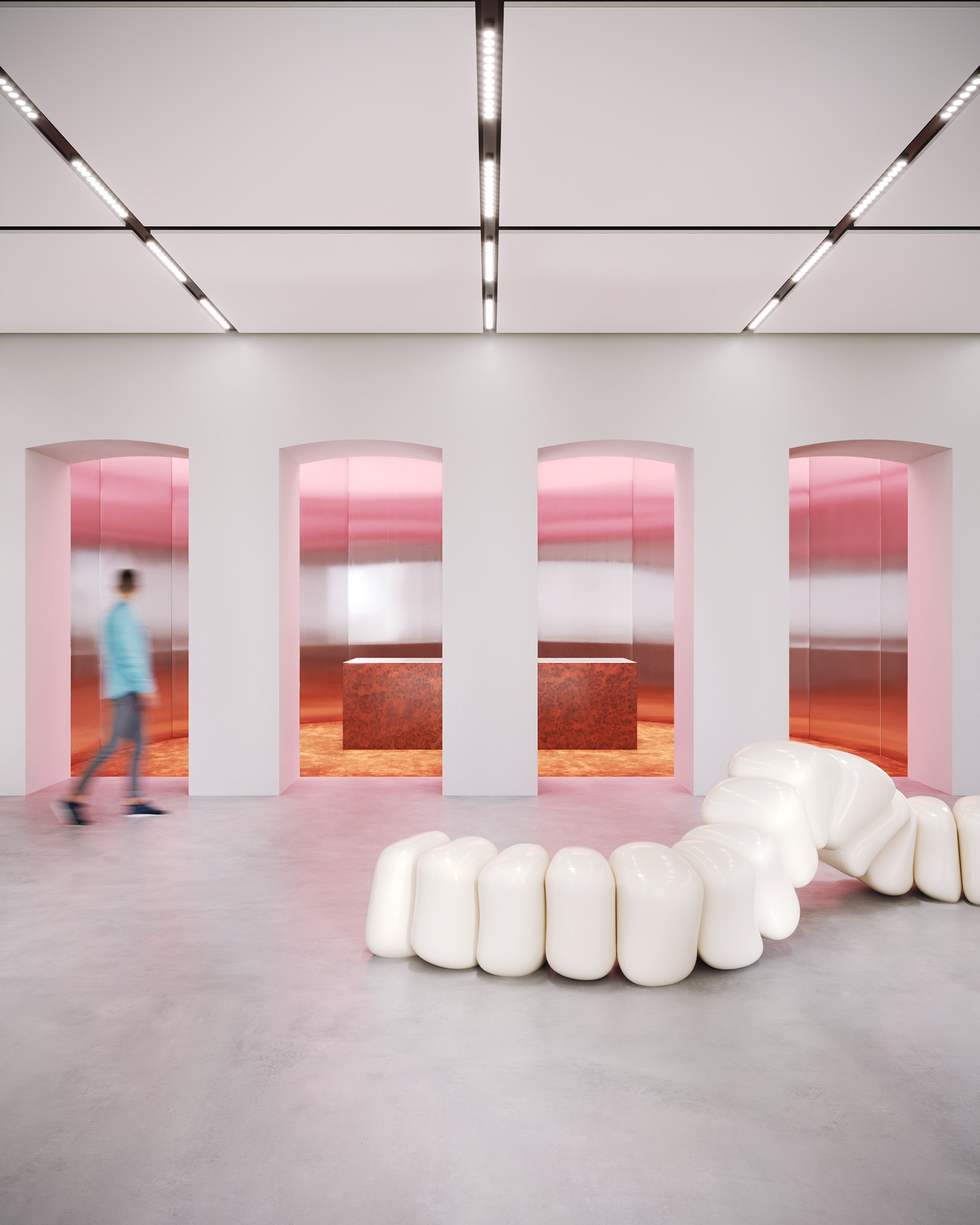 SNEAKERS STORE CONCEPT（运动鞋概念店）丨Cascade Bureau,Lana Simonian-7