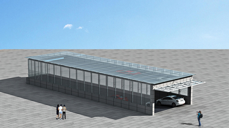 车库.车库入口设计案例效果图-17